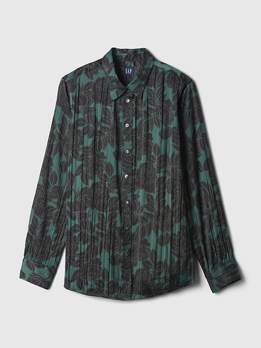 Image number 9 showing, 100% Linen Boyfriend Shirt