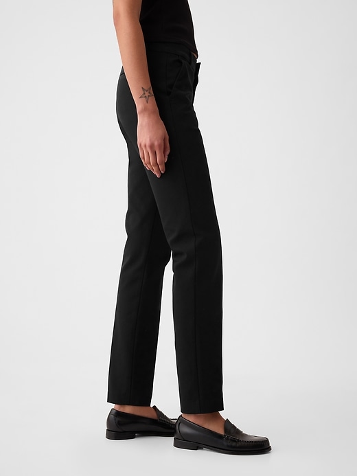 Image number 10 showing, Mid Rise BiStretch Slim Pants