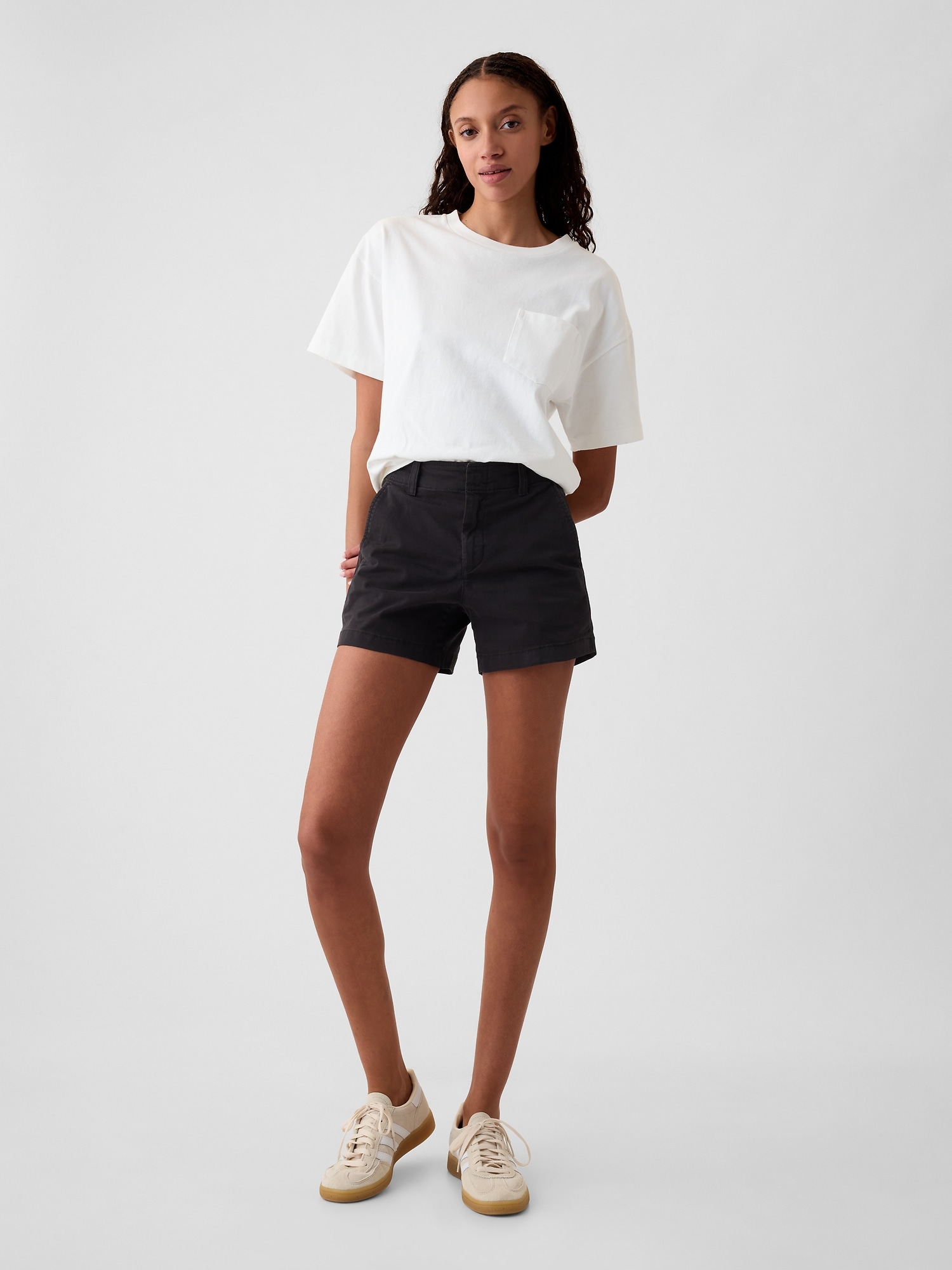 Black shorts for women hotsell