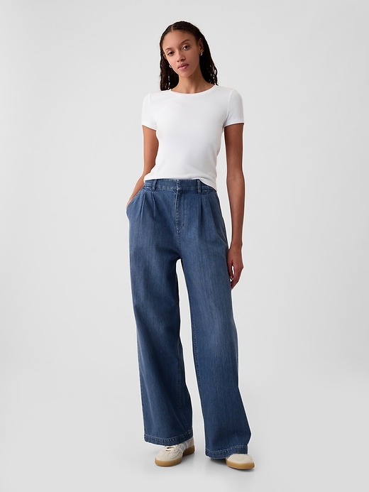 Image number 1 showing, 365 High Rise Denim Trousers