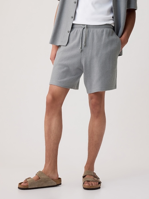 Image number 8 showing, Waffle Sweat Shorts