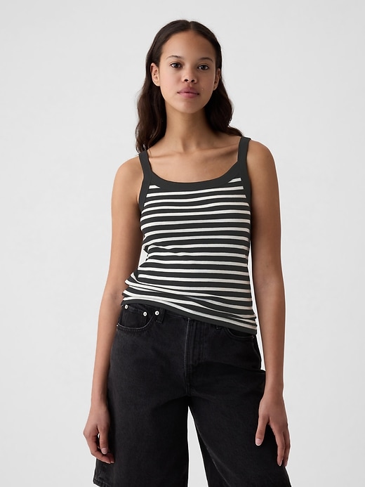 Image number 1 showing, Modern Rib Tank Top