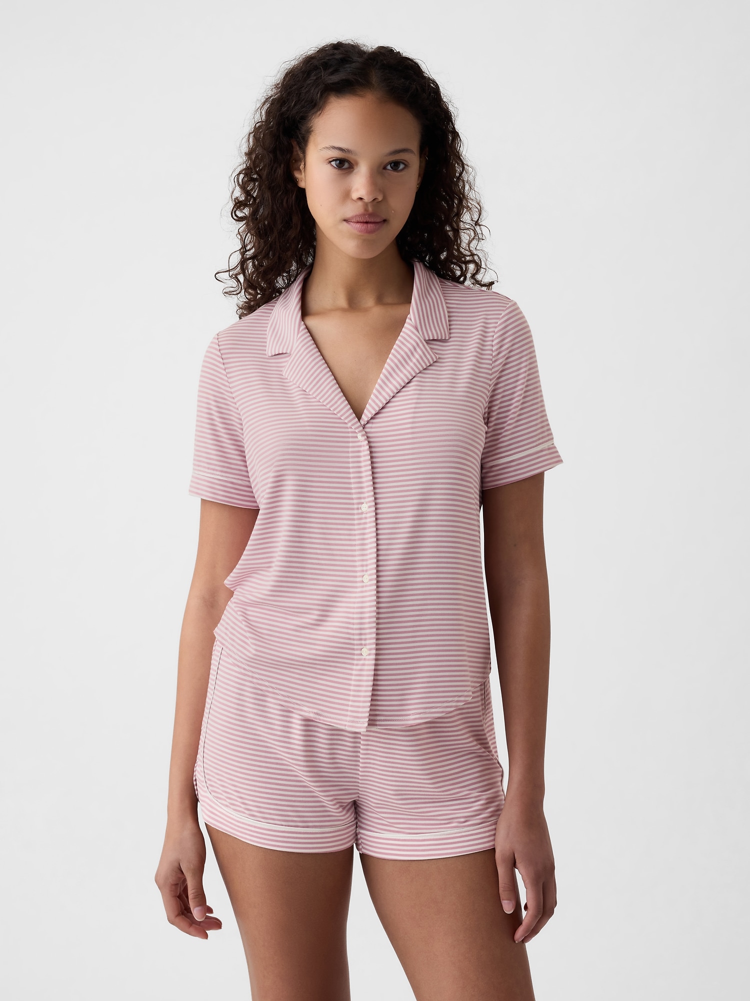 Modal Pajama Shirt - Multi