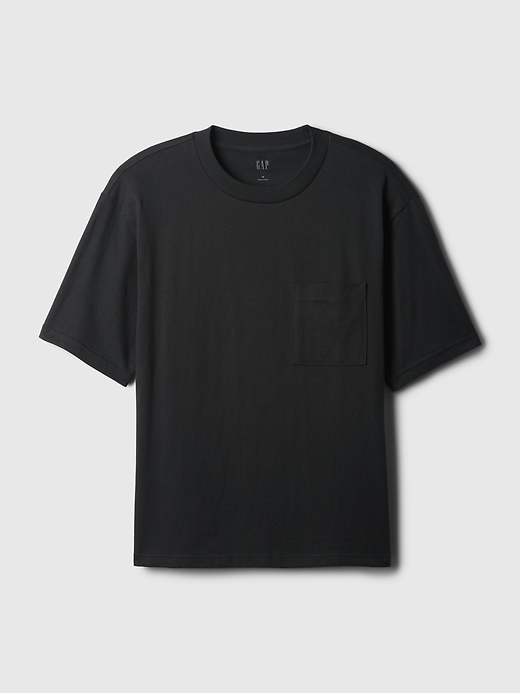 Image number 7 showing, Heavyweight Relaxed Fit Pocket T-Shirt