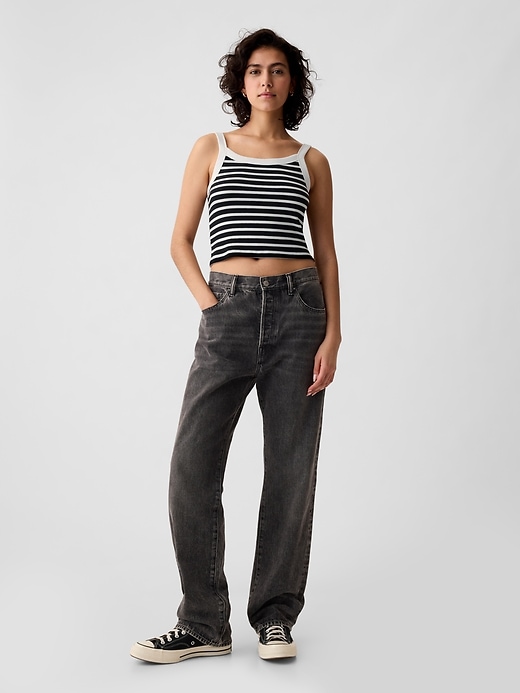 Image number 7 showing, Modern Rib Cropped Tank Top