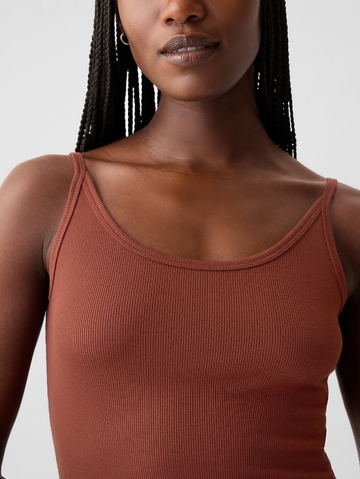 Image number 4 showing, Mini Rib Tank Top