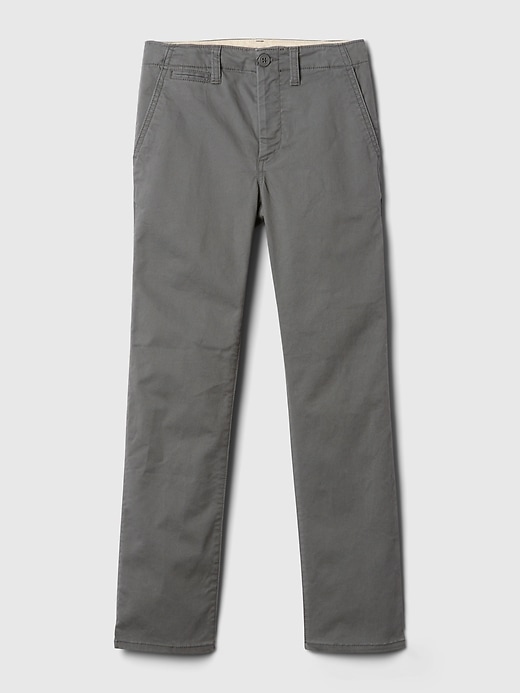 Image number 4 showing, Kids Uniform Straight-Fit Stretch Khakis