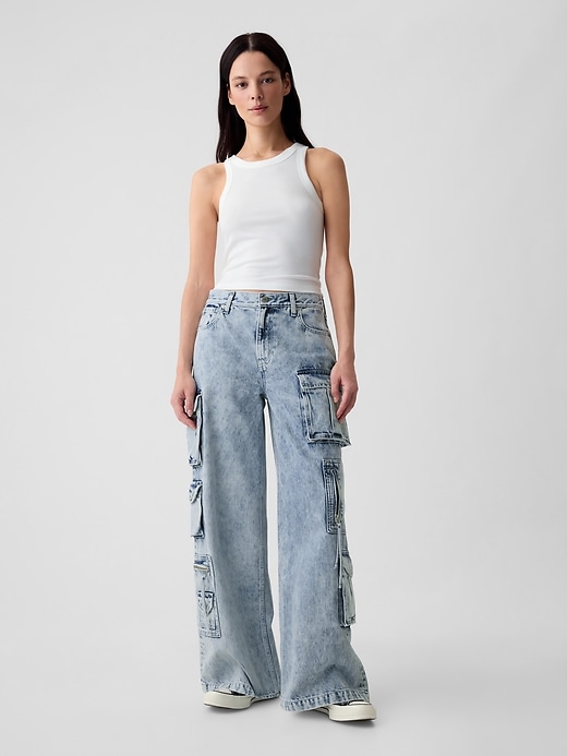 Image number 9 showing, Mid Rise UltraSoft Baggy Jeans