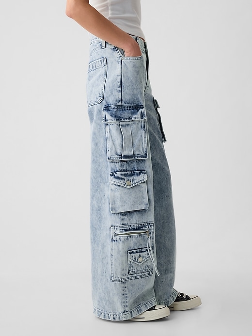 Image number 9 showing, Mid Rise UltraSoft Baggy Jeans