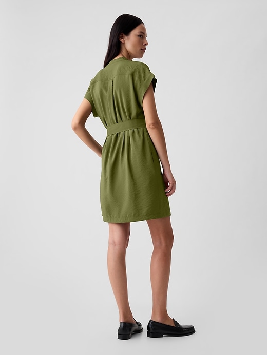 Image number 2 showing, Utility Mini Shirtdress