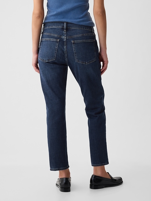 Image number 4 showing, Mid Rise Girlfriend Jeans