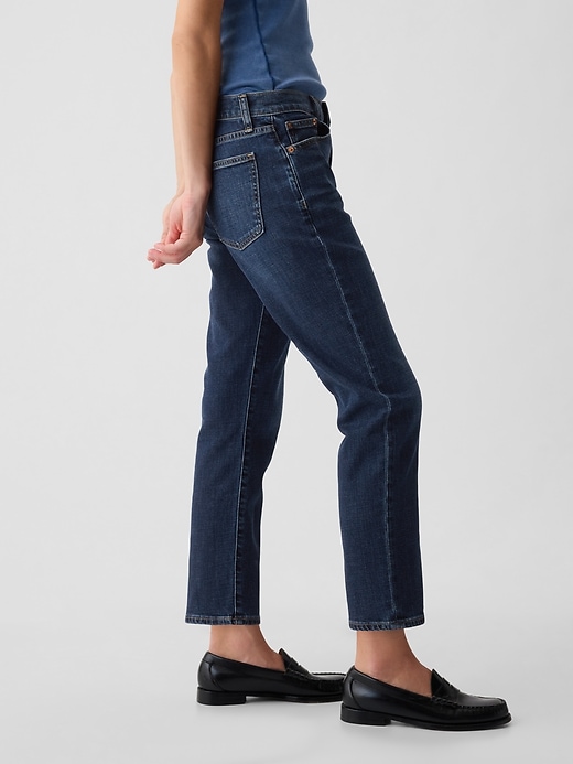 Image number 3 showing, Mid Rise Girlfriend Jeans