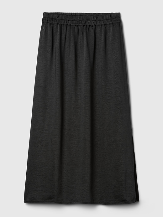 Image number 9 showing, Satin Midi Skirt