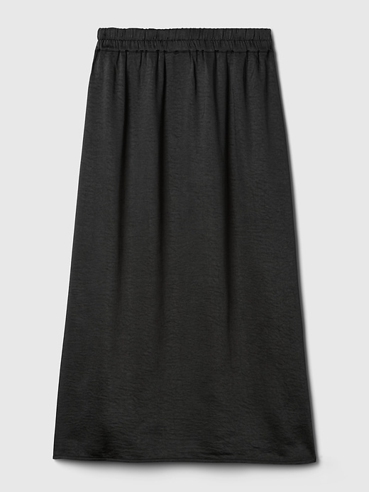 Image number 10 showing, Satin Midi Skirt