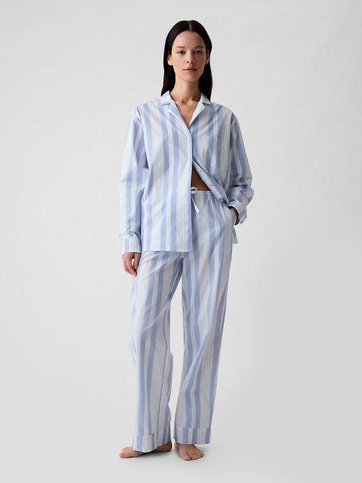 Image number 3 showing, Poplin PJ Shirt