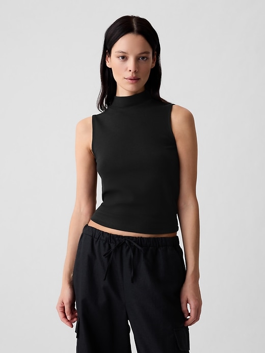 Image number 7 showing, Modern Mockneck Tank Top