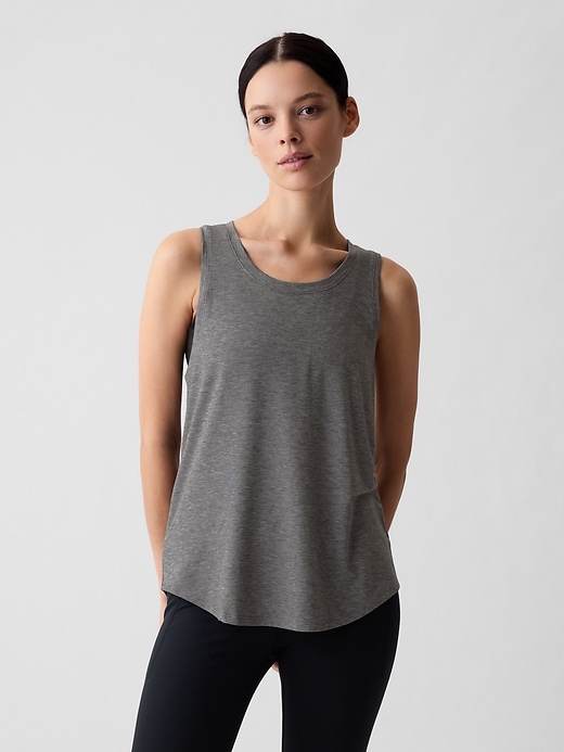 View large product image 1 of 22. GapFit Muscle Tank Top