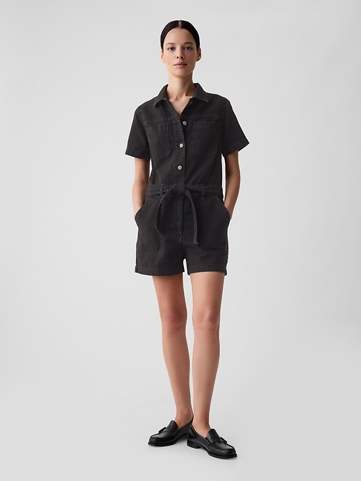 Image number 1 showing, Utility Romper