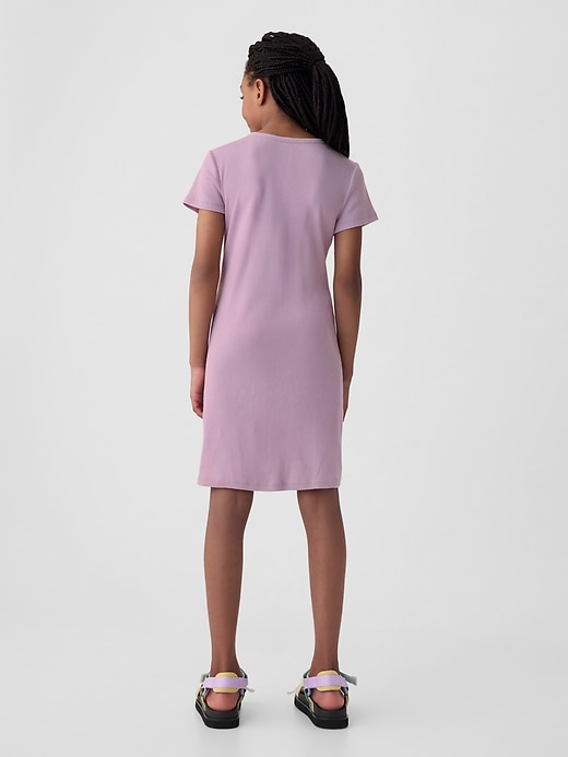 Image number 2 showing, Kids Rib T-Shirt Dress