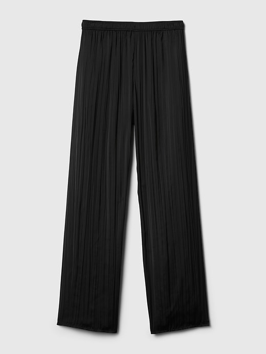 Image number 8 showing, Crinkle Texture Satin Pants