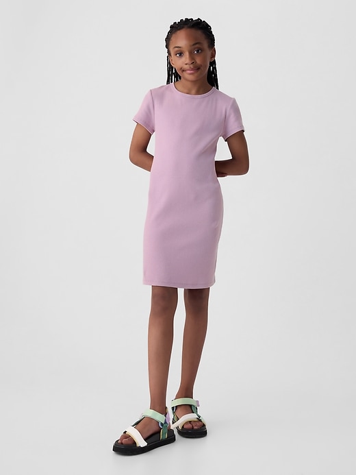 Image number 4 showing, Kids Rib T-Shirt Dress