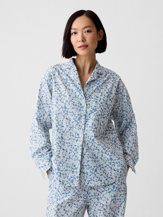 Image number 1 showing, Poplin PJ Shirt