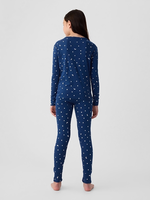 Image number 2 showing, Kids Organic Cotton Star PJ Set