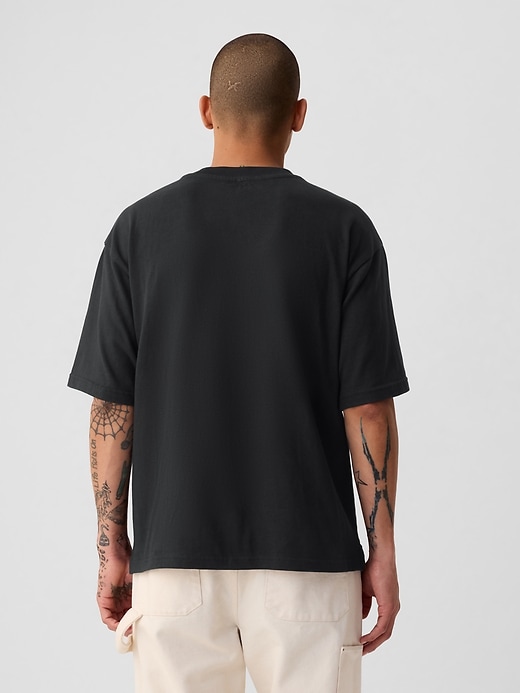 Image number 2 showing, Heavyweight Relaxed Fit Pocket T-Shirt