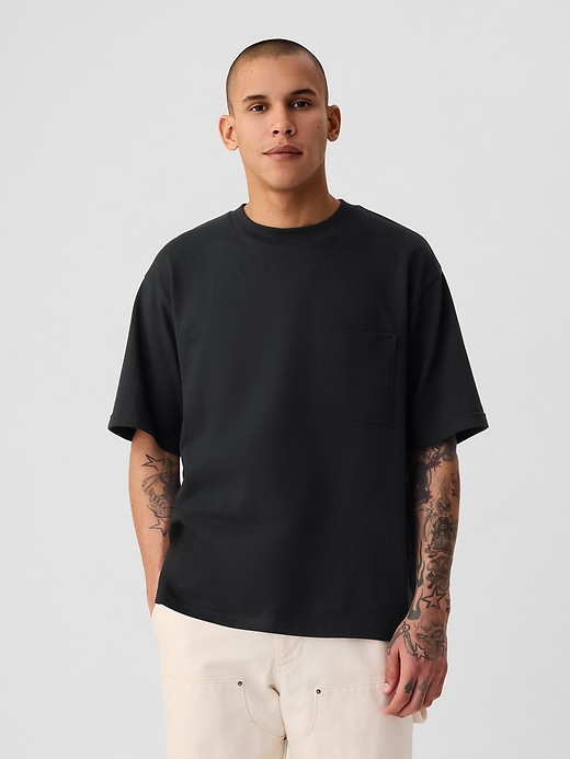 Image number 5 showing, Heavyweight Relaxed Fit Pocket T-Shirt