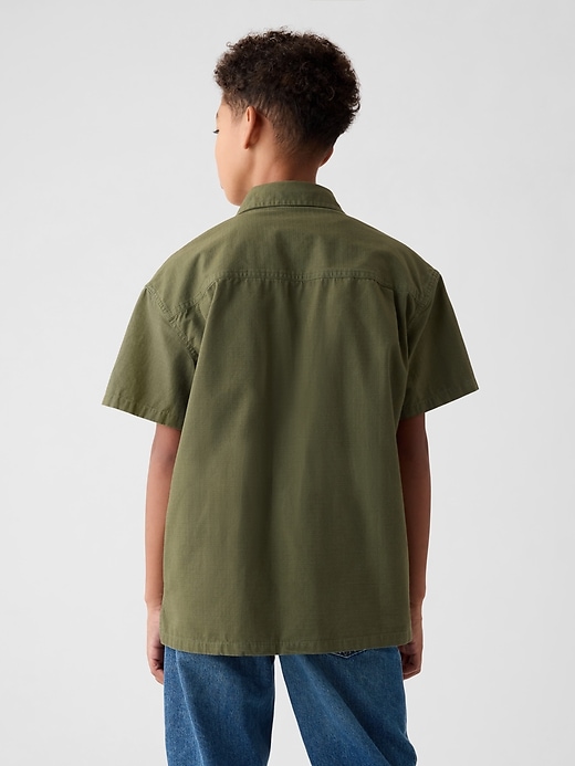 Image number 2 showing, Kids Ripstop Utility Shirt