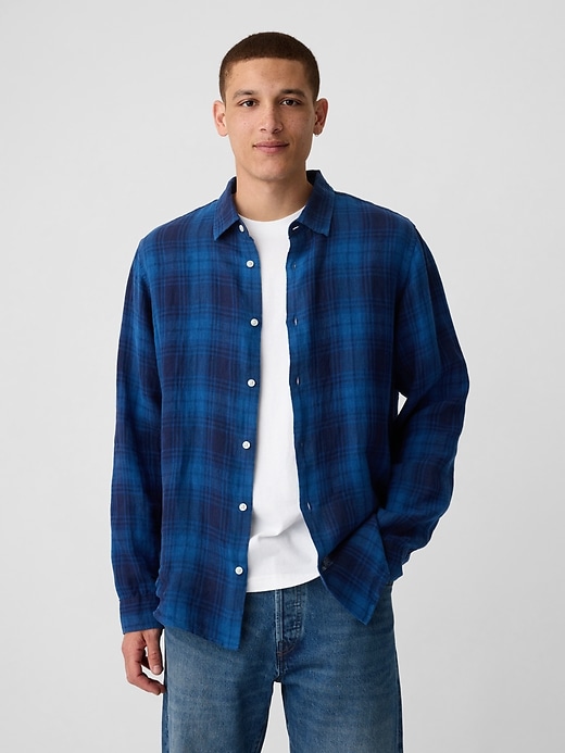 Image number 1 showing, Linen Shirt