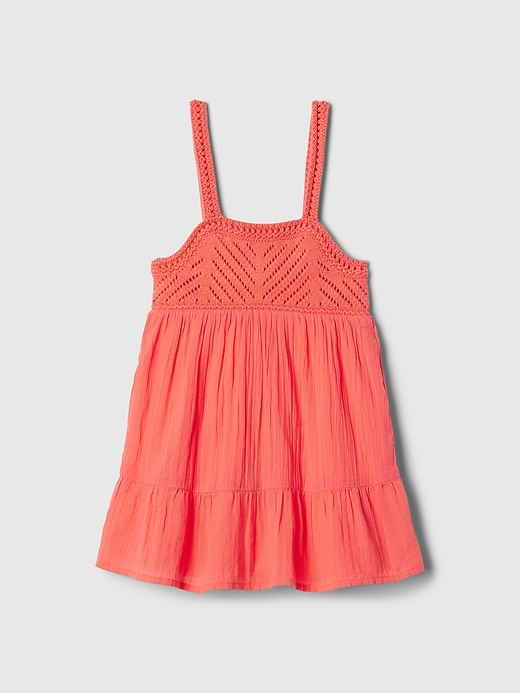 L'image numéro 1 présente Robe-camisole crochetée babyGap