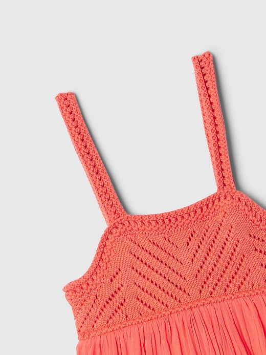 L'image numéro 3 présente Robe-camisole crochetée babyGap