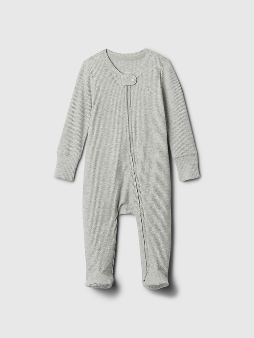 Image number 1 showing, Baby First Favorites TinyRib Footed One-Piece