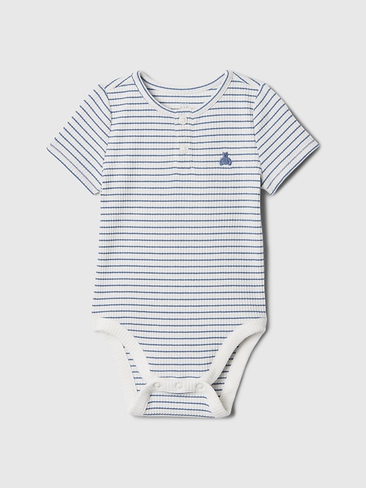 Image number 4 showing, Baby First Favorites Henley Bodysuit