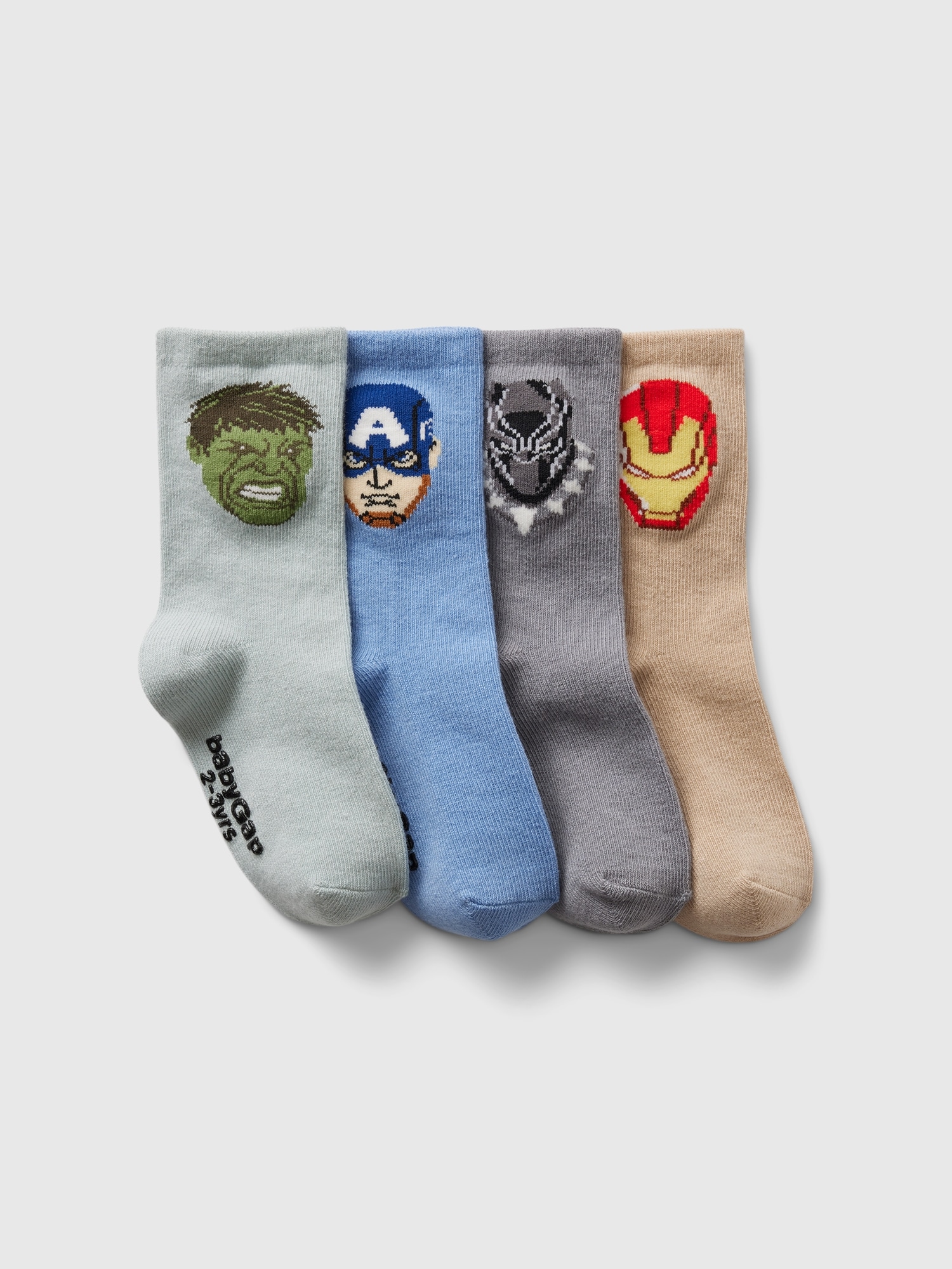 babyGap | Marvel Superhero Crew Socks (4-Pack)