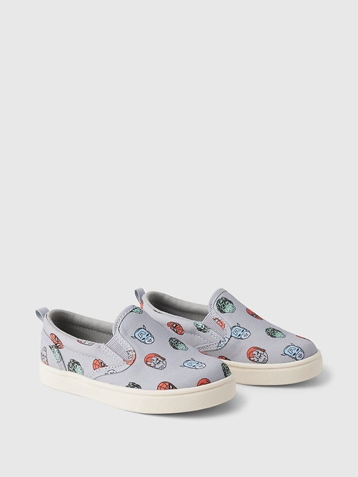 Image number 2 showing, babyGap &#124 Marvel Graphic Slip-On Sneakers