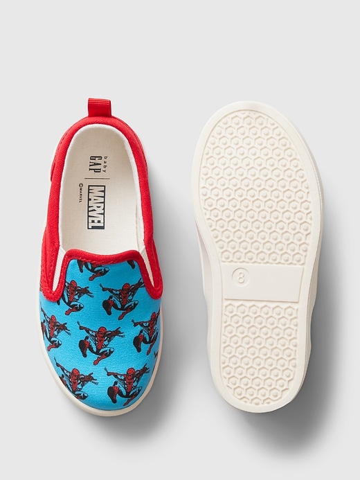 Image number 7 showing, babyGap &#124 Marvel Graphic Slip-On Sneakers