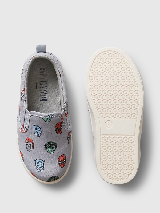 Image number 3 showing, babyGap &#124 Marvel Graphic Slip-On Sneakers