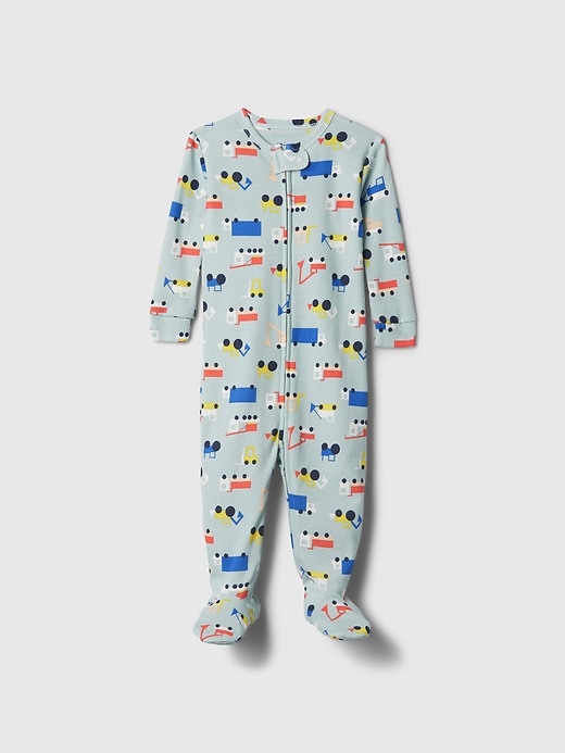 Image number 1 showing, babyGap Organic Cotton Truck PJ One-Piece