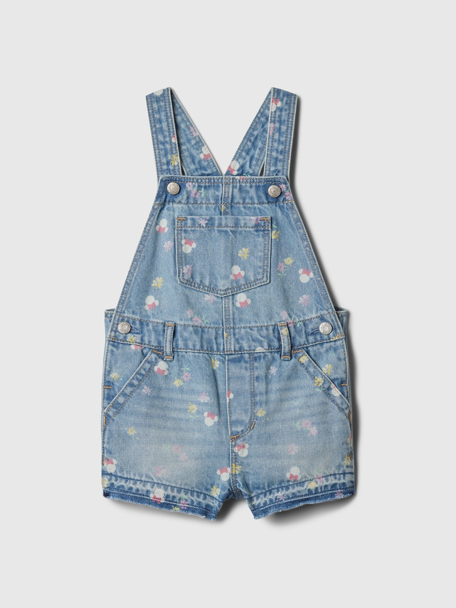 Gap × Disney Baby Denim Shortalls