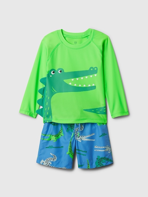 Image number 4 showing, babyGap Rash Guard Two-Piece