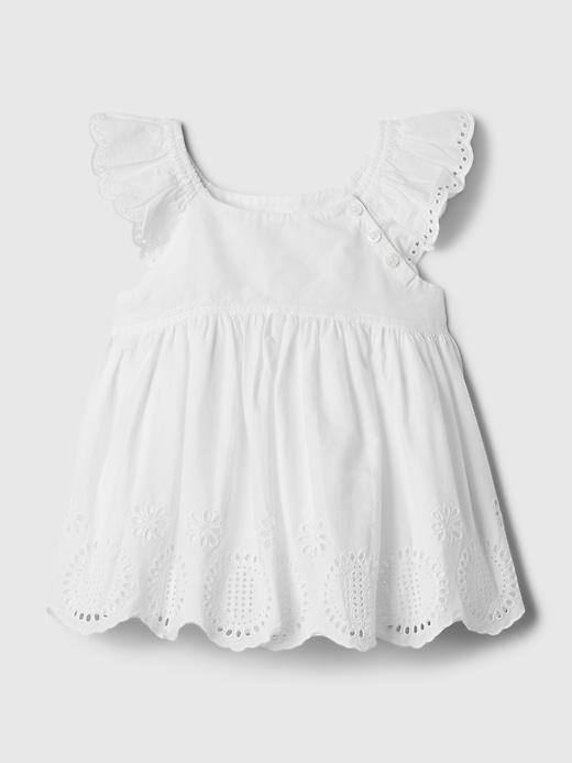 Image number 1 showing, babyGap Eyelet Top