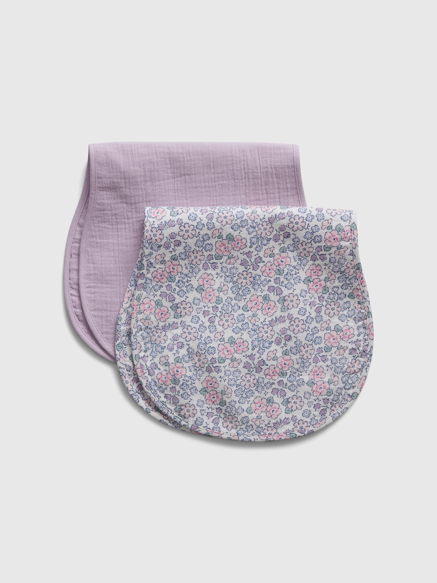 Baby First Favorites Burp Cloth (2-Pack) - Purple