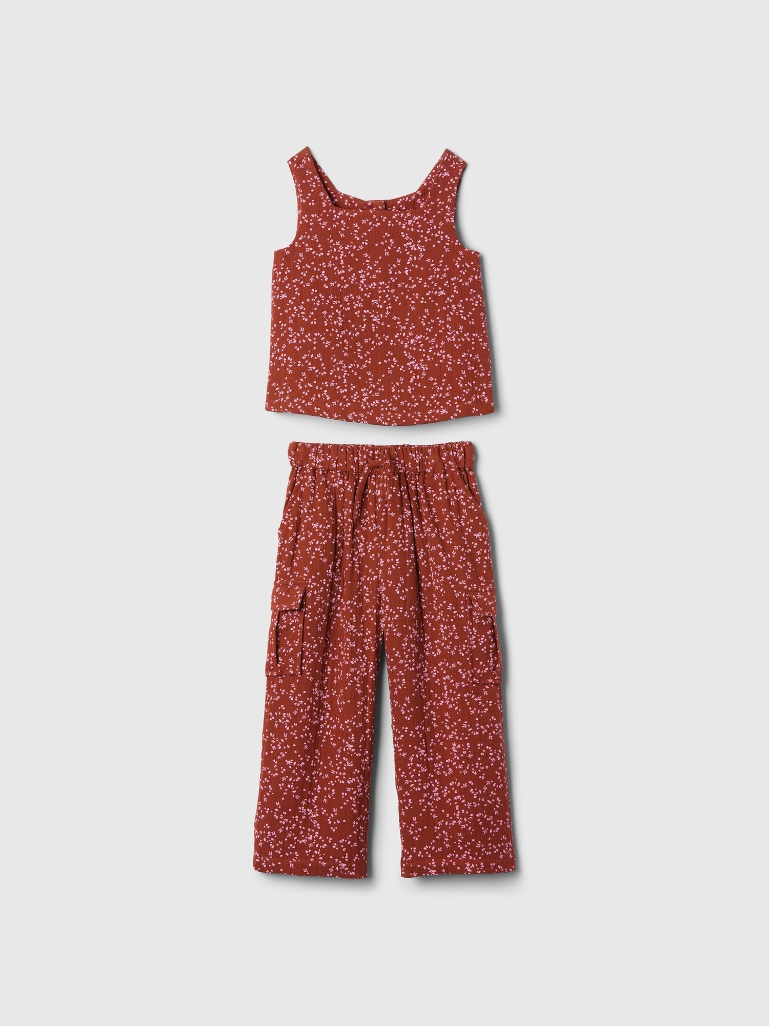 babyGap Crinkle Gauze Cargo Outfit Set