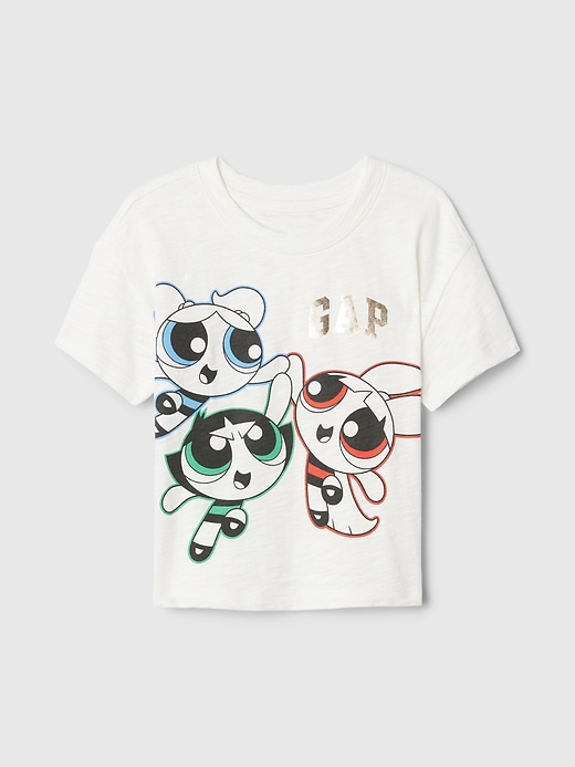 L'image numéro 1 présente T-shirt à imprimé Les super Nanas (Powerpuff Girls) babyGap