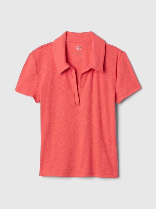 Image number 8 showing, Essential Rib Polo Shirt