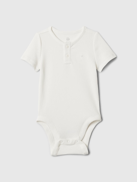 Image number 3 showing, Baby First Favorites Henley Bodysuit