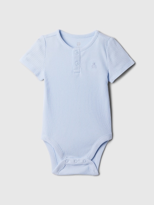 Image number 3 showing, Baby First Favorites Henley Bodysuit