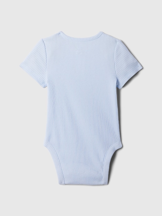 Image number 2 showing, Baby First Favorites Henley Bodysuit